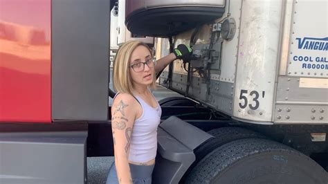 female truck drivers porn|Horny Female Truck Driver Porn Videos .